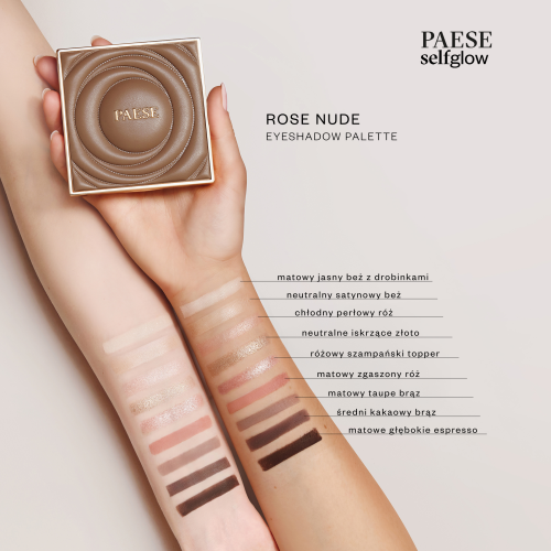 PAESE SELFGLOW PALETA CIENI ROSE NUDE – zdjęcie 3