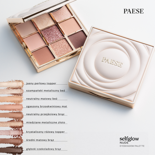 PAESE SELFGLOW PALETA CIENI ROSE NUDE – zdjęcie 4