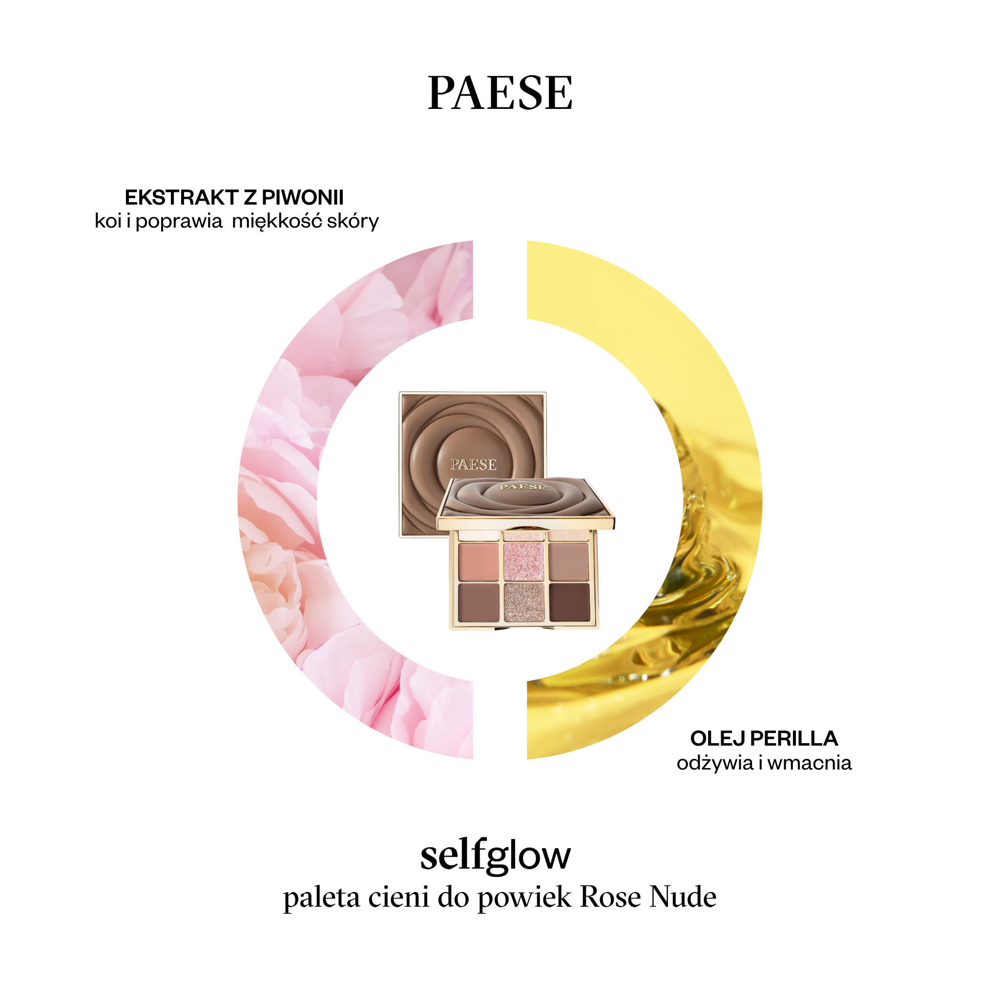 PAESE SELFGLOW PALETA CIENI ROSE NUDE – zdjęcie 9